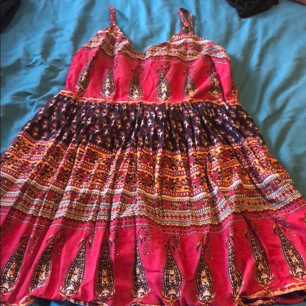 Beautiful tapestry print skater dress